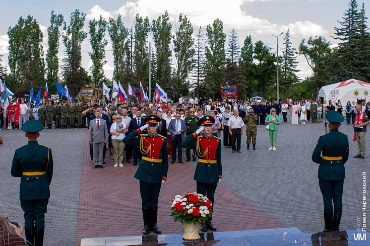 В Саратове отметили 81-ю годовщину парада Победы на Красной площади в Москве